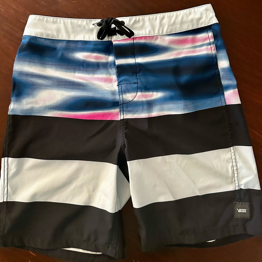 Boys Vans Multicolor Swim Shorts